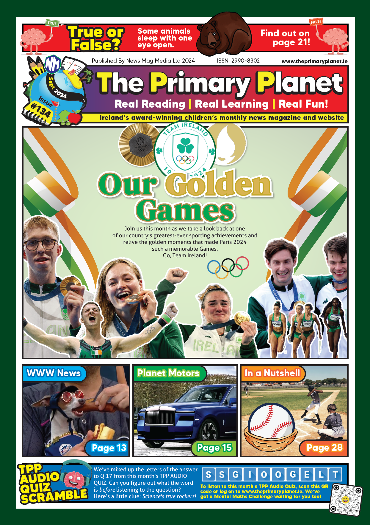 Newsbites Magazines for Schools - SEPTEMBER 2024 -- ISSUE #134